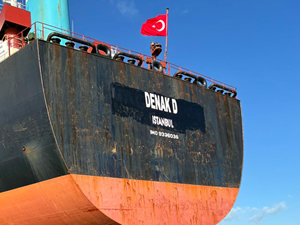 DENAK D, Türk bayrağı çekti