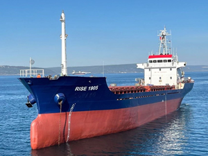 ‘RISE 1905’ isimli kargo gemisi dümen arızası yaptı