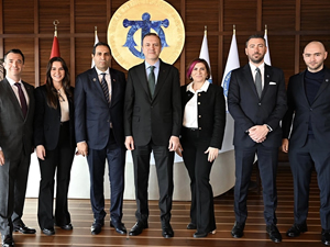 Gemi Brokerleri Derneği, Tamer Kıran'ı ziyaret etti