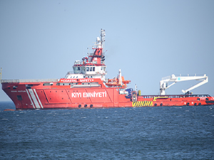 Marmara Denizi'nde mürettebatı arama çalışmalarında 10. gün