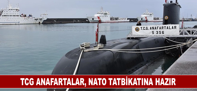 TCG Anafartalar, NATO tatbikatına hazır