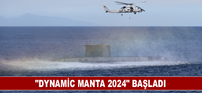 Denizaltı savunma harbi tatbikatı "Dynamic Manta 2024" başladı