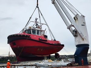 Sanmar'dan Fransa'ya kompakt liman römorkörü