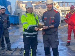 Norse Tersanesi’nde altın baret ödülü