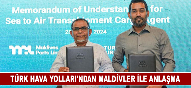 Türk Hava Yolları'ndan Maldivler ile anlaşma