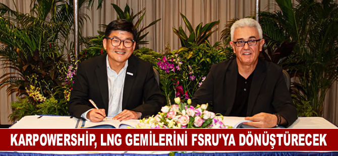 Karpowership, LNG gemilerini FSRU'ya dönüştürüyor