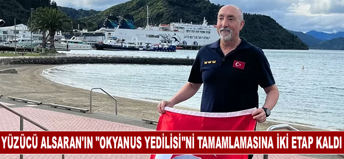 Yüzücü Alsaran'ın "Okyanus Yedilisi"ni tamamlayan ilk Türk olabilmek için iki etabı kaldı