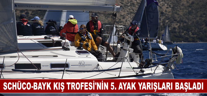 Yelkende SCHÜCO-BAYK Kış Trofesi'nin 5. ayak yarışları başladı