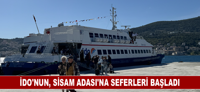 İDO'nun, Sisam Adası'na seferleri başladı