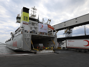 Gazze'ye 9. gemi uğurlanıyor