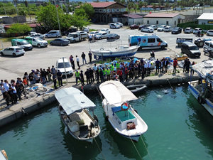 Hatay'da kıyı ve deniz dibi temizliği yapıldı