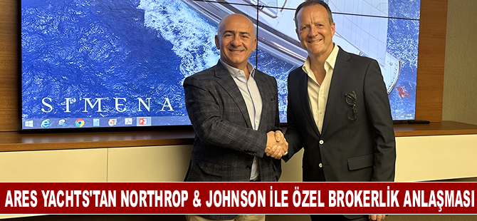 Ares Yachts, Simena yatı için Northrop & Johnson'ı özel broker olarak atadı