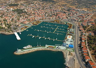 Çeşme Marina'da hizmete başlandı