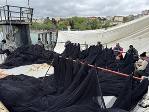 Karadenizli tayfalar, Tekirdağ'da sezonluk mesailerinde sona geldi