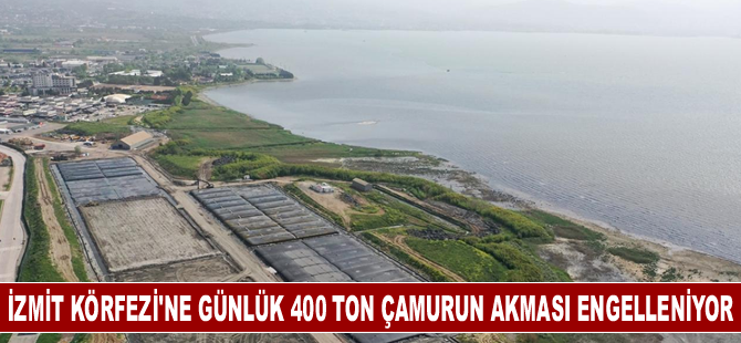 İzmit Körfezi'ne günlük 400 ton çamurun akması engelleniyor