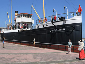 Bandırma Gemi Müze, ziyaretçilerini Milli Mücadele dönemine götürüyor