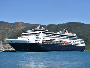 "Vasco Da Gama" kruvaziyeri Marmaris'e geldi