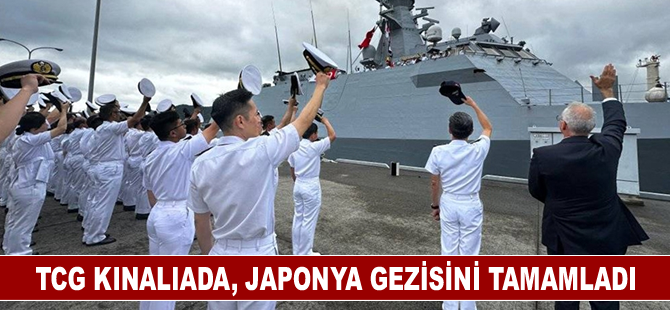 TCG Kınalıada, Japonya gezisini tamamladı