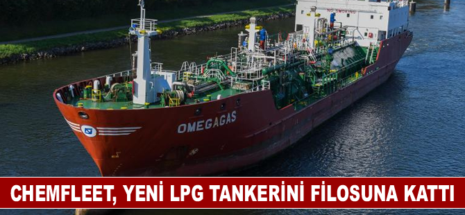 Chemfleet, yeni LPG tankerini filosuna kattı