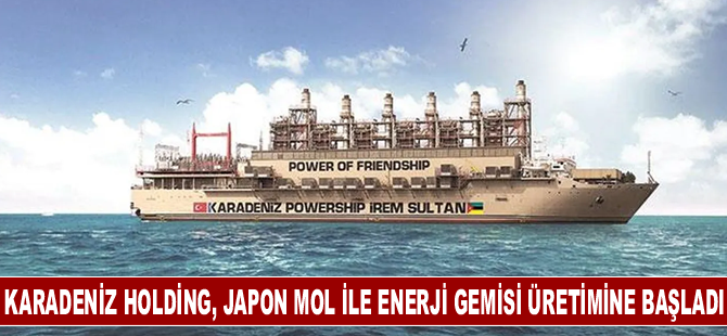 Karadeniz Holding, Japon MOL ile enerji gemisi üretimine başladı
