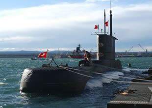 TCG 1. İnönü, Samsun Limanı'na demirledi