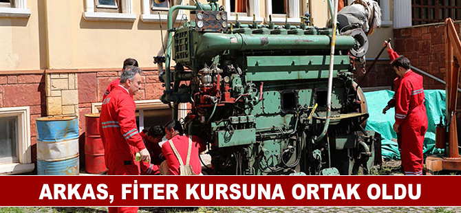 Arkas, fiter kursuna ortak oldu