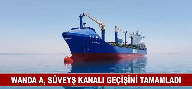 Wanda A, Süveyş Kanalı geçişini tamamladı