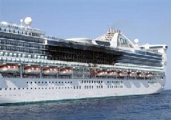 Cruise gemisinde yangın: 1 ölü