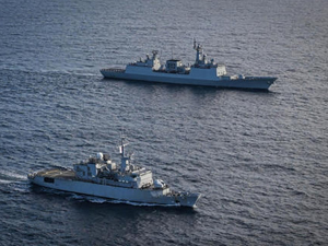 Güney Kore ve Fransa'dan ortak deniz tatbikatı