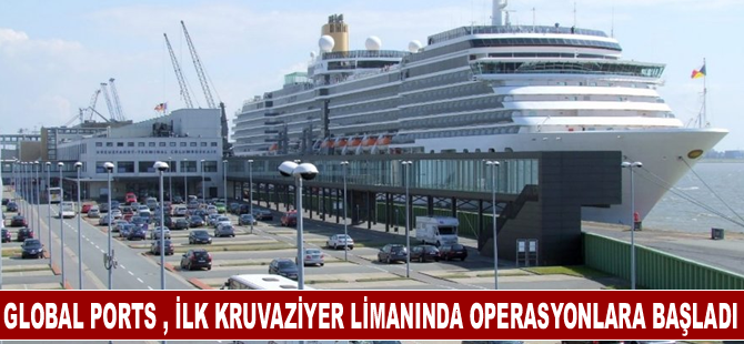 Global Ports Holding, Almanya’daki ilk kruvaziyer limanında operasyonlara başladı