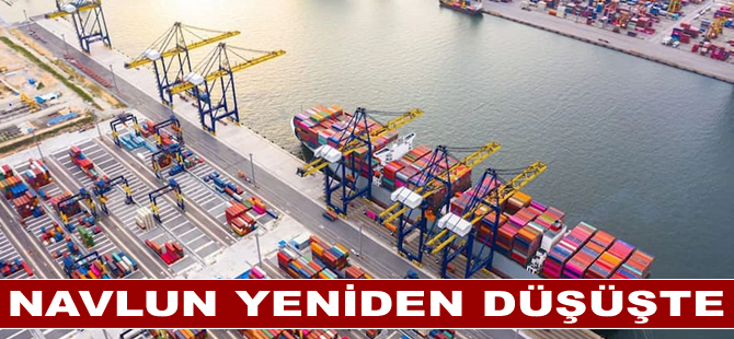 Navlun yeniden düşüşte