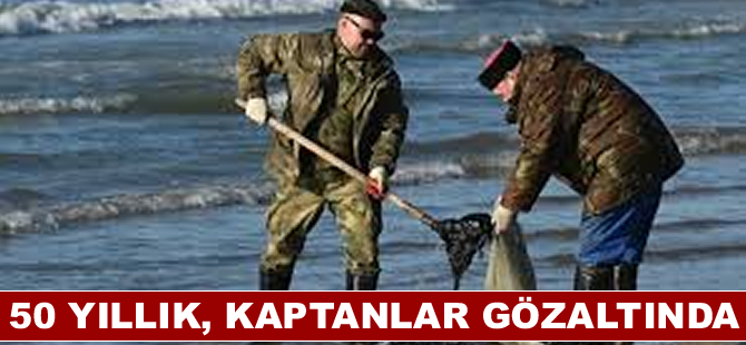 50 Yıllık, Kaptanlar Gözaltında