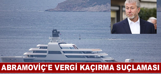Abramoviç'e vergi kaçırma suçlaması