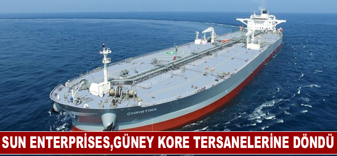 Sun Enterprises,Güney Kore tersanelerine döndü.