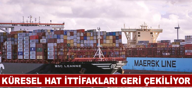 Küresel hat ittifakları geri çekiliyor