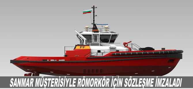 Sanmar müşterisiyle römorkör için sözleşme imzaladı