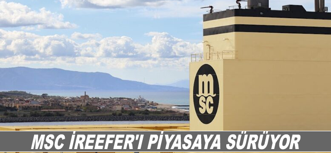 MSC iReefer'ı piyasaya sürüyor