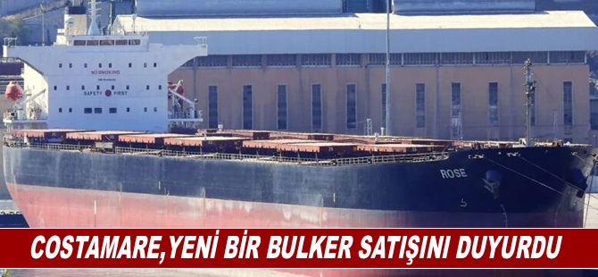 Costamare,yeni bir bulker satışını duyurdu