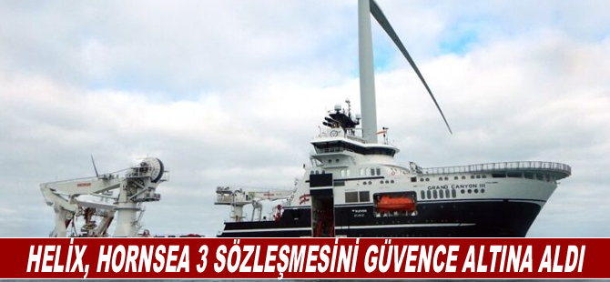 Helix, Hornsea 3 sözleşmesini güvence altına aldı