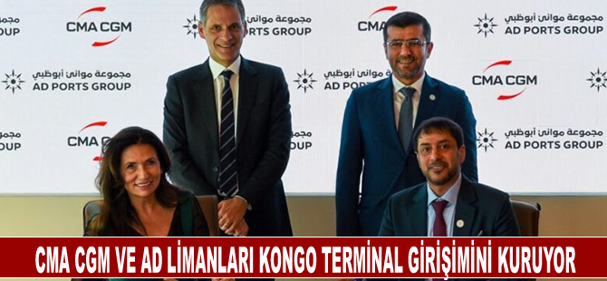 CMA CGM ve AD Limanları Kongo terminal girişimini kuruyor