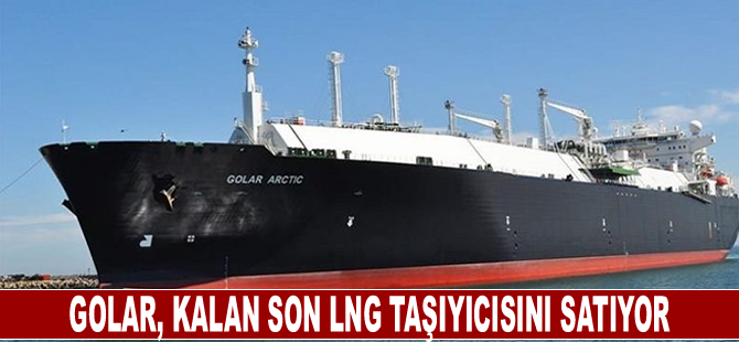 Golar, kalan son LNG taşıyıcısını satıyor