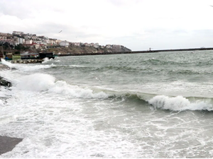 Tekirdağ’da deniz ulaşımına poyraz engeli