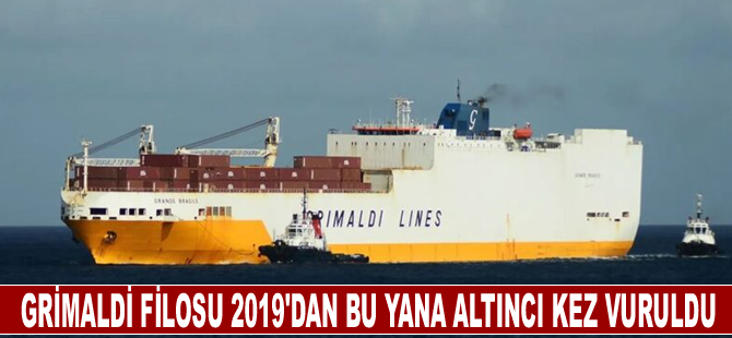 Grimaldi filosu 2019'dan bu yana altıncı kez vuruldu