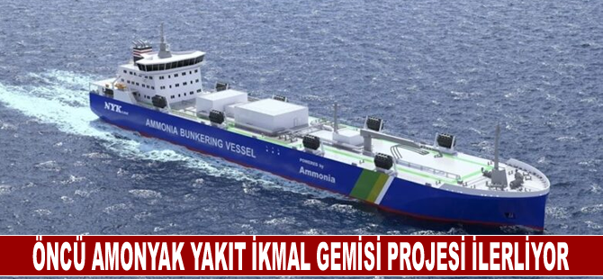 Öncü amonyak yakıt ikmal gemisi projesi ilerliyor