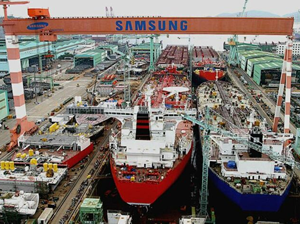 Tsakos, Samsung Heavy'de dokuz mekik tankeri hazırlıyor