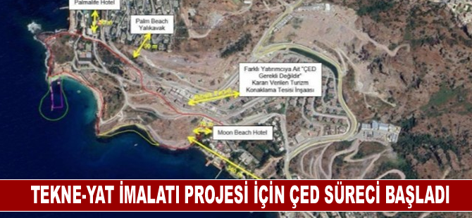 Tekne-Yat İmalatı Projesi için ÇED süreci başladı