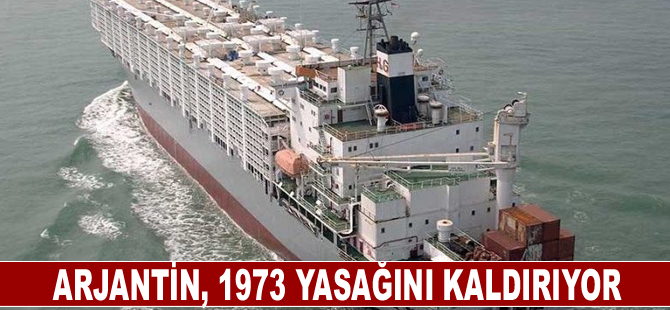 Arjantin, 1973 yasağını kaldırıyor