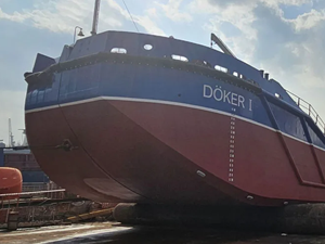 “Yütek’in inşa ettiği Döker-1 denize indirildi”