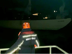 Sarıyer açıklarında tekne arızalandı