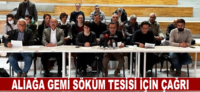 Aliağa Gemi Söküm Tesisi için çağrı